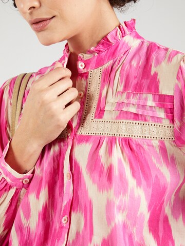 Emily Van Den Bergh Bluse in Beige