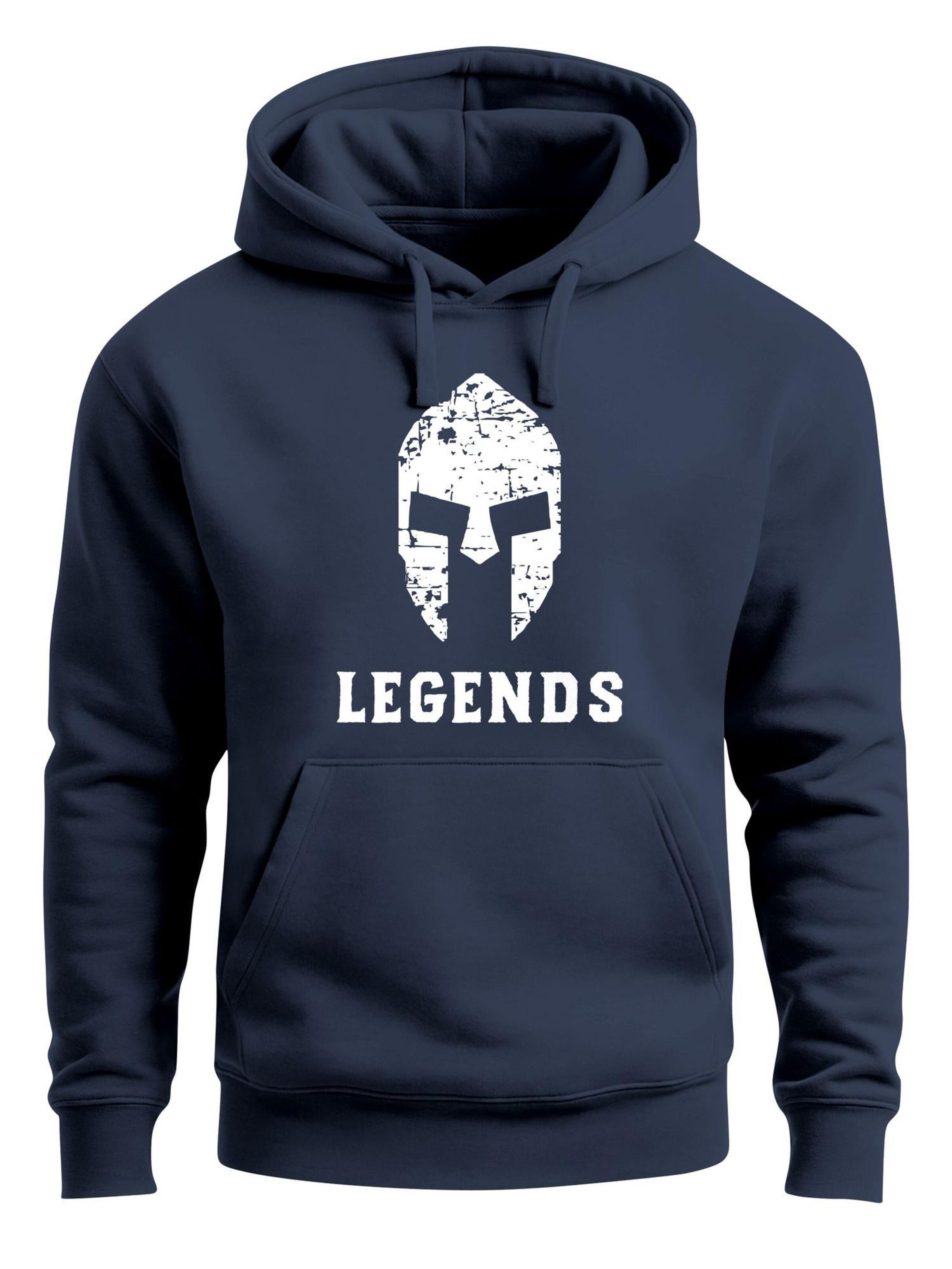 Neverless Sweatshirt 'Legends'‌‌‌‌ in Blau: Vorderseite