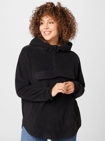 Urban Classics Sweatshirt 'Polar' in Black: front