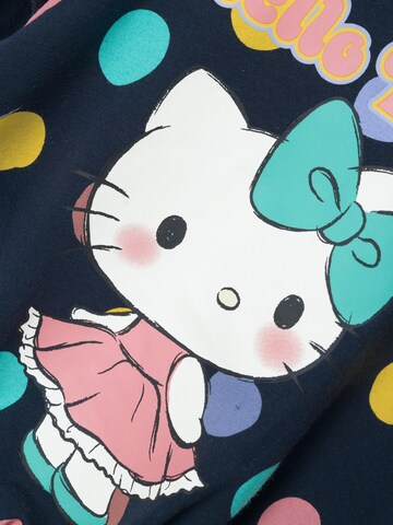 NAME IT - Sweatshirt 'Hello Kitty' em azul