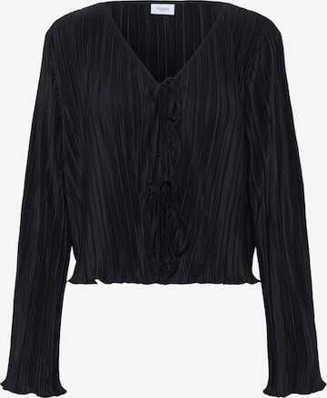 SAINT TROPEZ - Casaco de malha 'ZuniSZ' em preto: frente