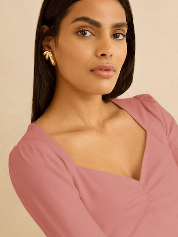 love & roses - Top en rosa