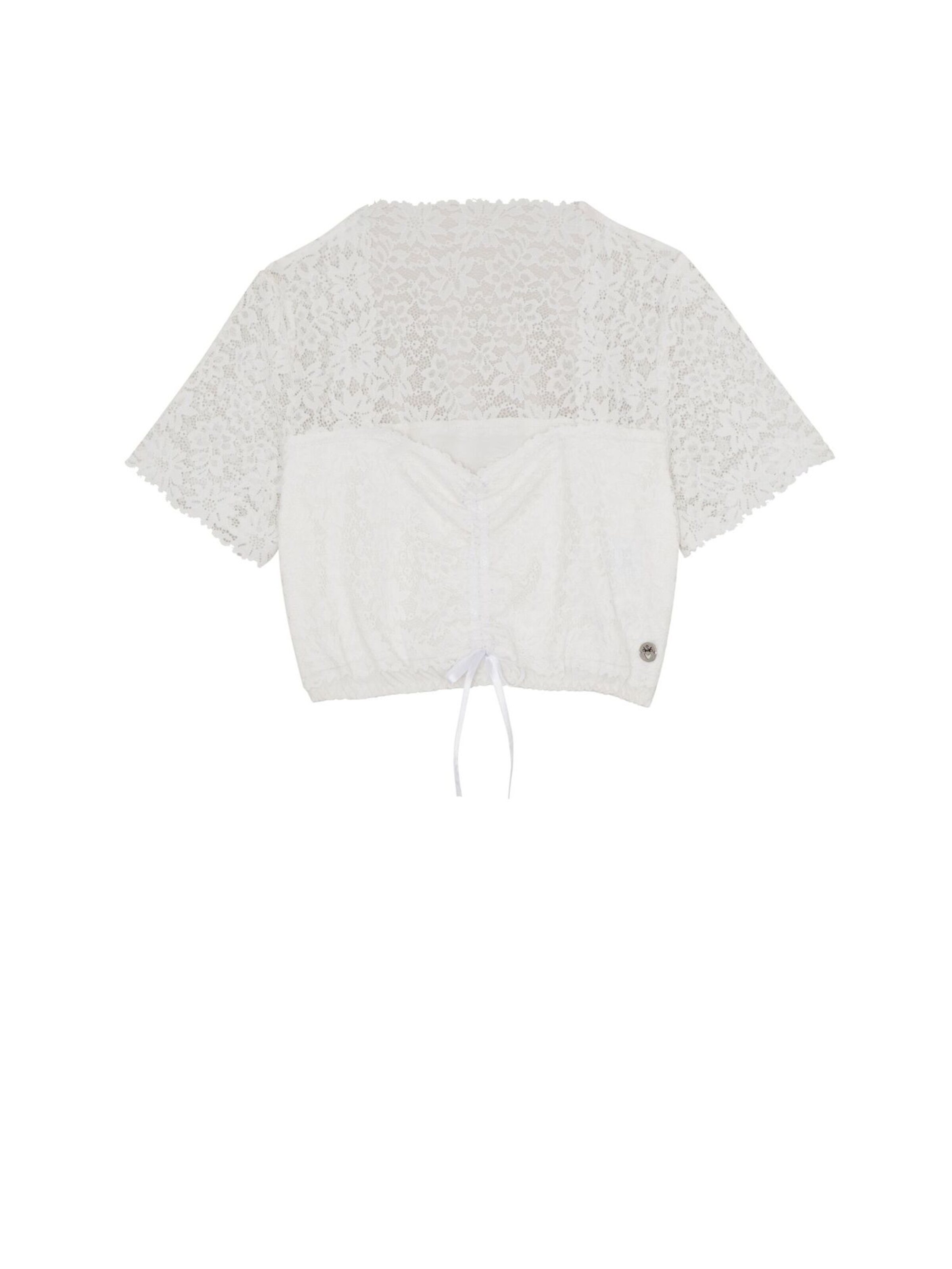 SPIETH & WENSKY Traditional blouse 'Bahamas' in White: front