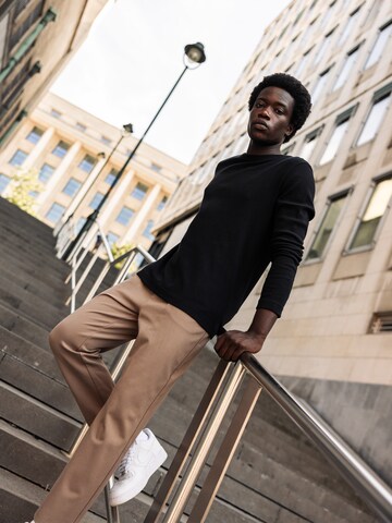 DAN FOX APPAREL Shirt 'Benno' in Black
