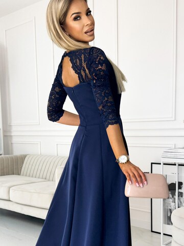 Numoco Abendkleid 'Maxikleid Amber' in Blau