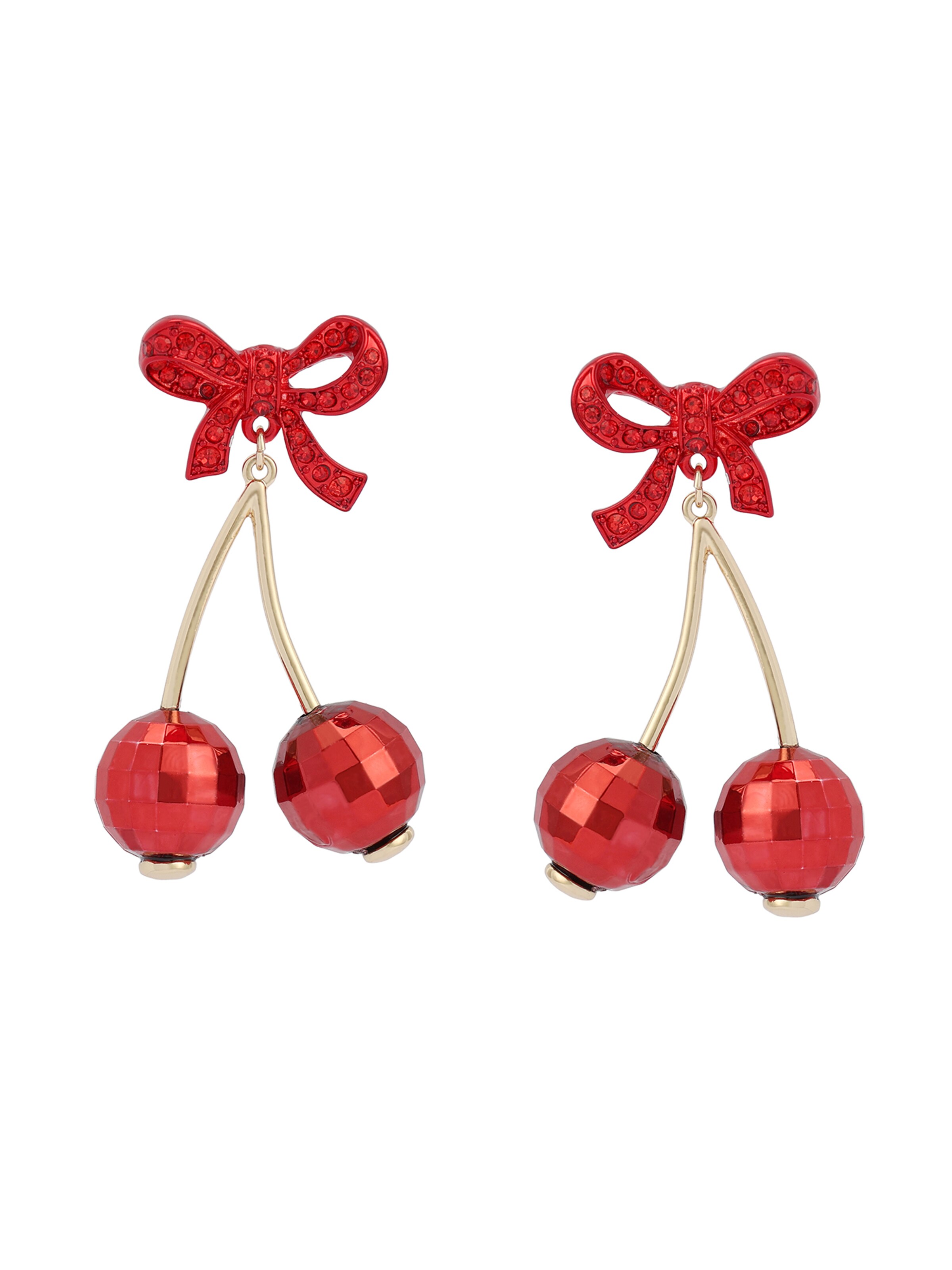 Boucles d'oreilles 'Love Spell' Betsey Johnson en rouge
