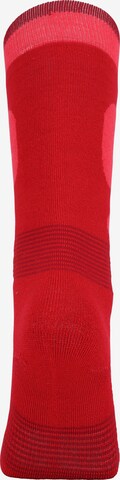 ZigZag Athletic Socks 'Tippy' in Red