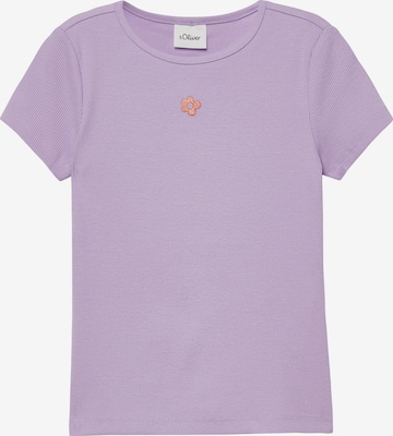 s.Oliver Shirt in Purple: front