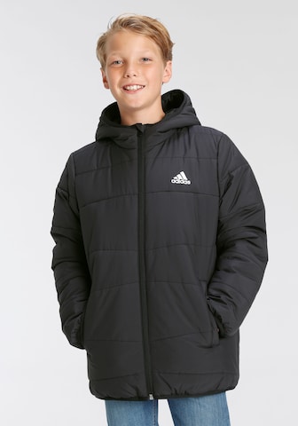 juoda ADIDAS SPORTSWEAR Laisvalaikio striukė 'Padded Winter': priekis