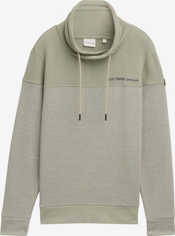 Felpa di TOM TAILOR in verde: frontale