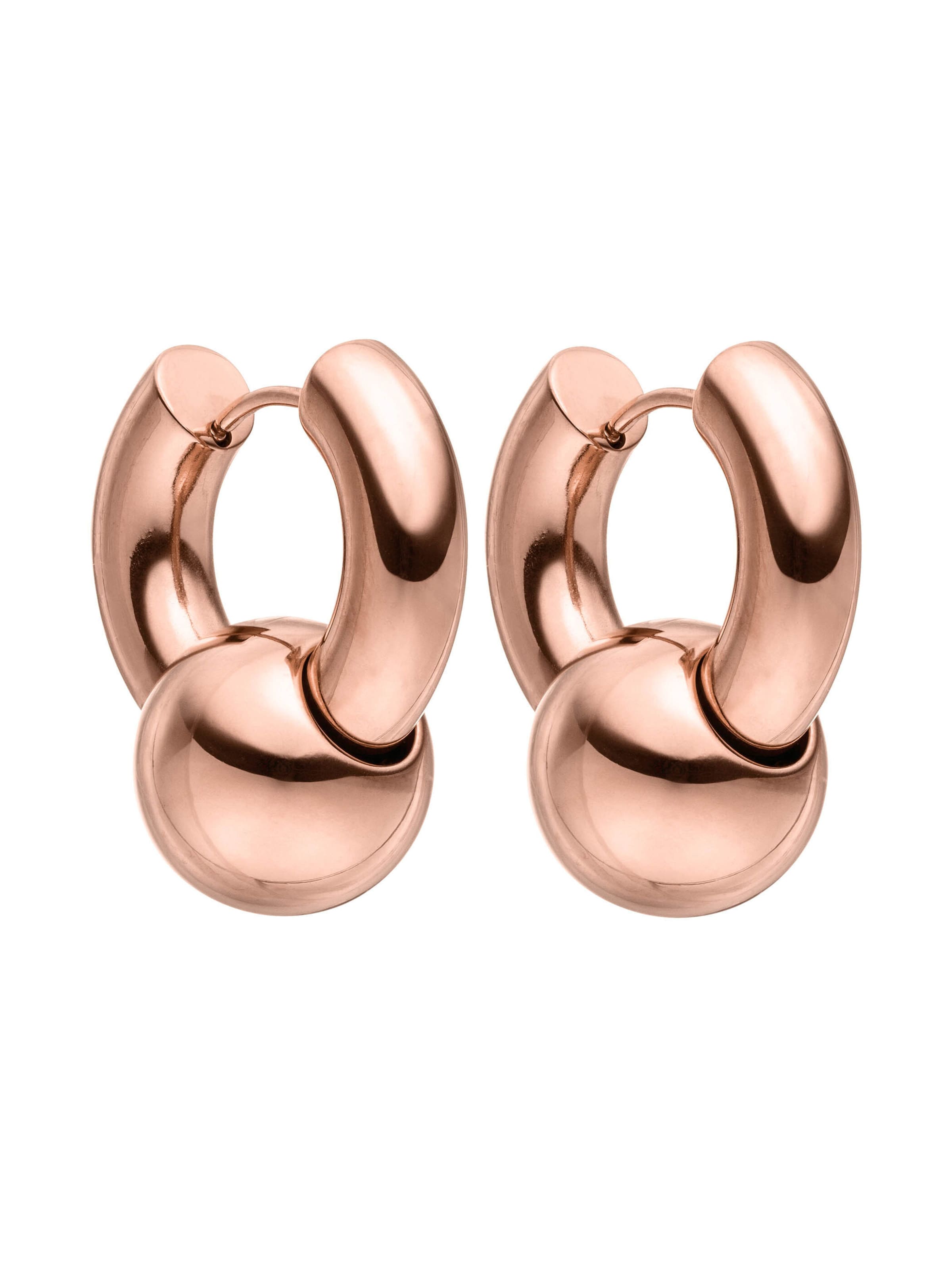 PURELEI Ohrringe 'Orbit' in Gold: Vorderseite