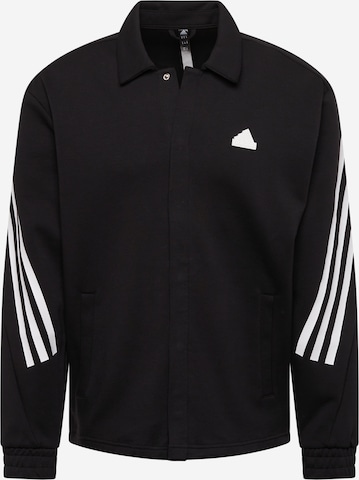 ADIDAS SPORTSWEAR Športna jakna 'Future Icons 3-Stripes es' | črna barva: sprednja stran