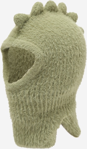 Lindex Balaclava '3d effect' in Grün: predná strana