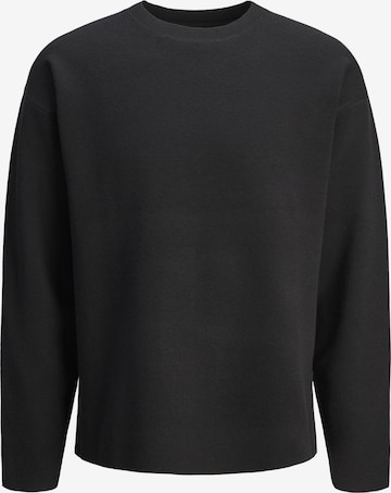 JACK & JONES Sweater in Black: front