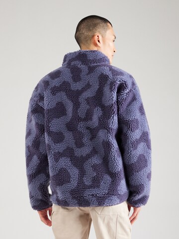Jachetă  fleece de la CONVERSE pe mov