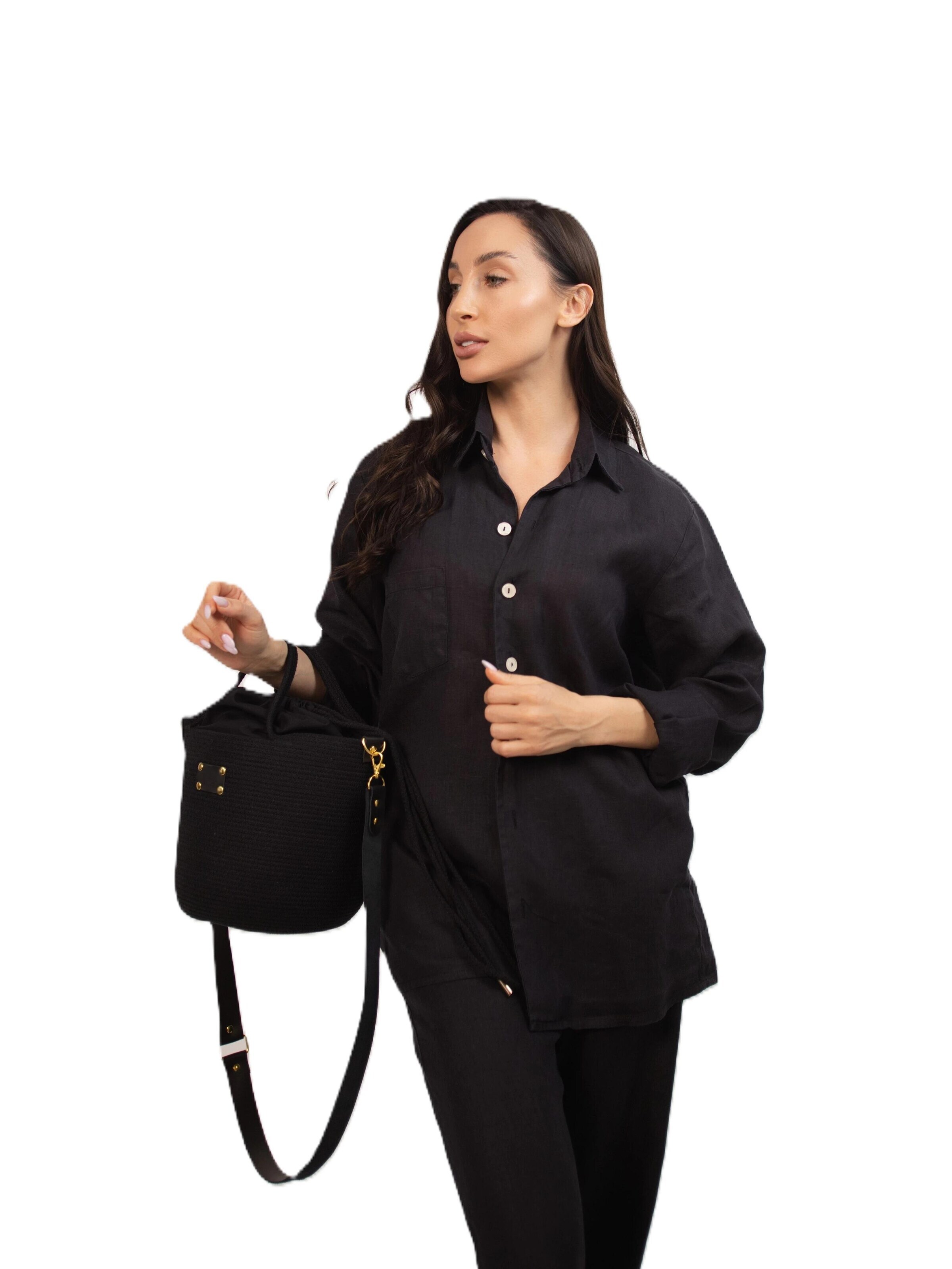 BREEZERA Blouse in Black