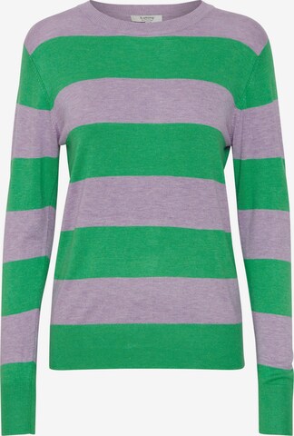 b.young Sweater 'pimba1' in Green: front
