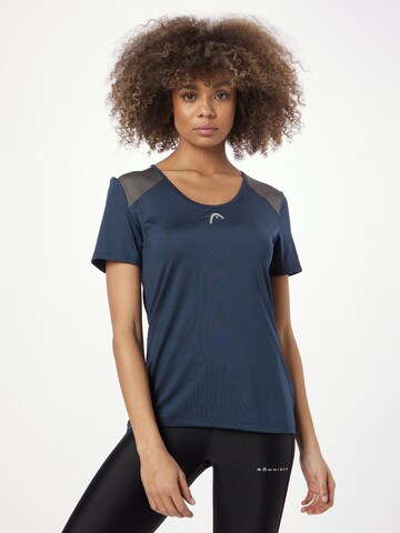 HEAD Performance Shirt 'CLUB 22' in Blue: front