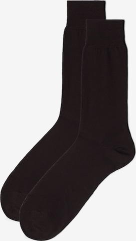 INTIMISSIMI Socks in Brown: front