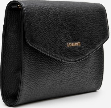 Pochette 'Bologna Leather' di Lazarotti in nero