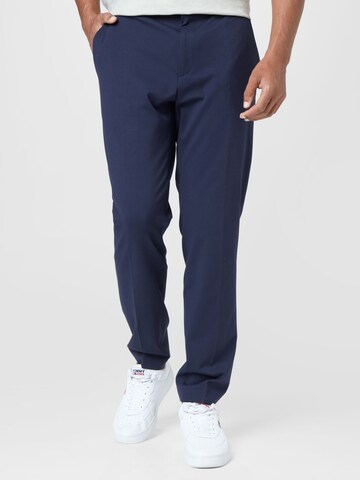 BOSS Regular Pantalon 'Genius' in Blauw: voorkant