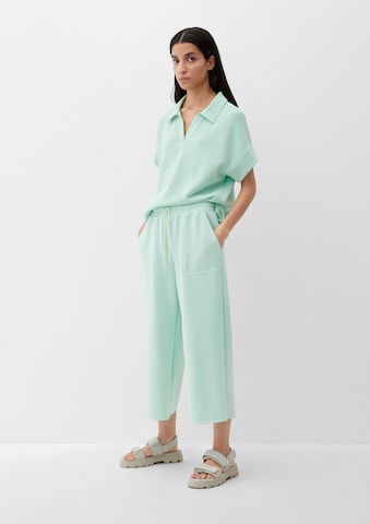 s.Oliver Wide leg Broek in Groen