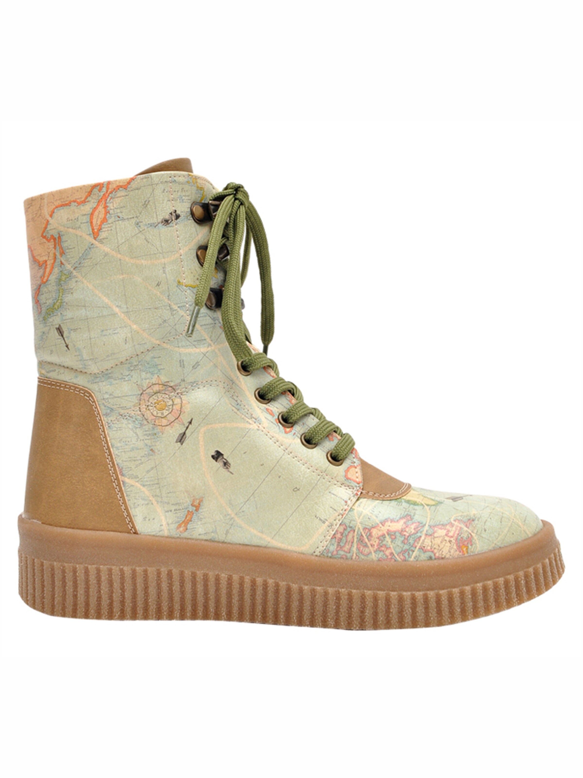 DOGO Schnürstiefel 'Explore'‌‌‌‌‌‌‌‌‌‌ in Braun