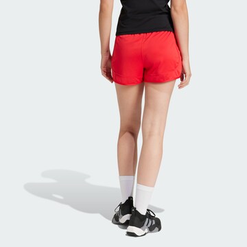 ADIDAS PERFORMANCE Regular Sporthose 'Pacer Essentials' in Rot