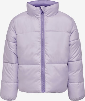 KIDS ONLY Zimní bunda – fialová: přední strana