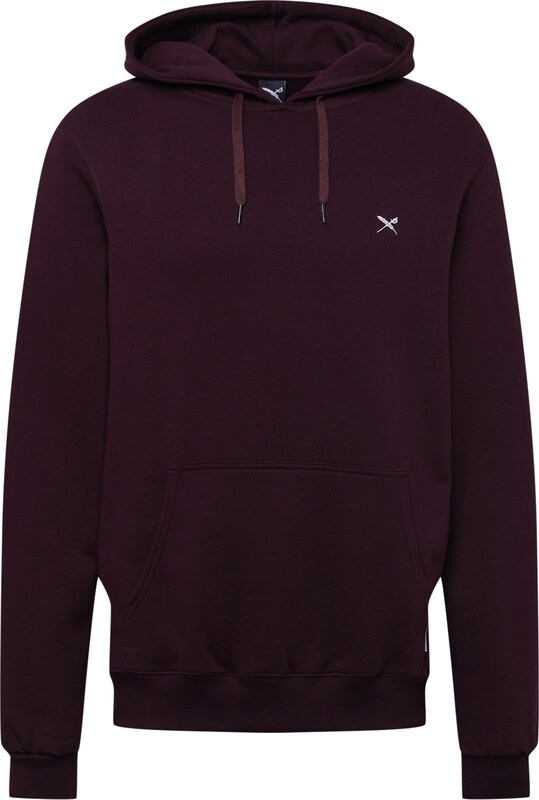 Iriedaily Regular Fit Sweatshirt in Aubergine Iriedaily Regular Fit Sweatshirt in Aubergine
