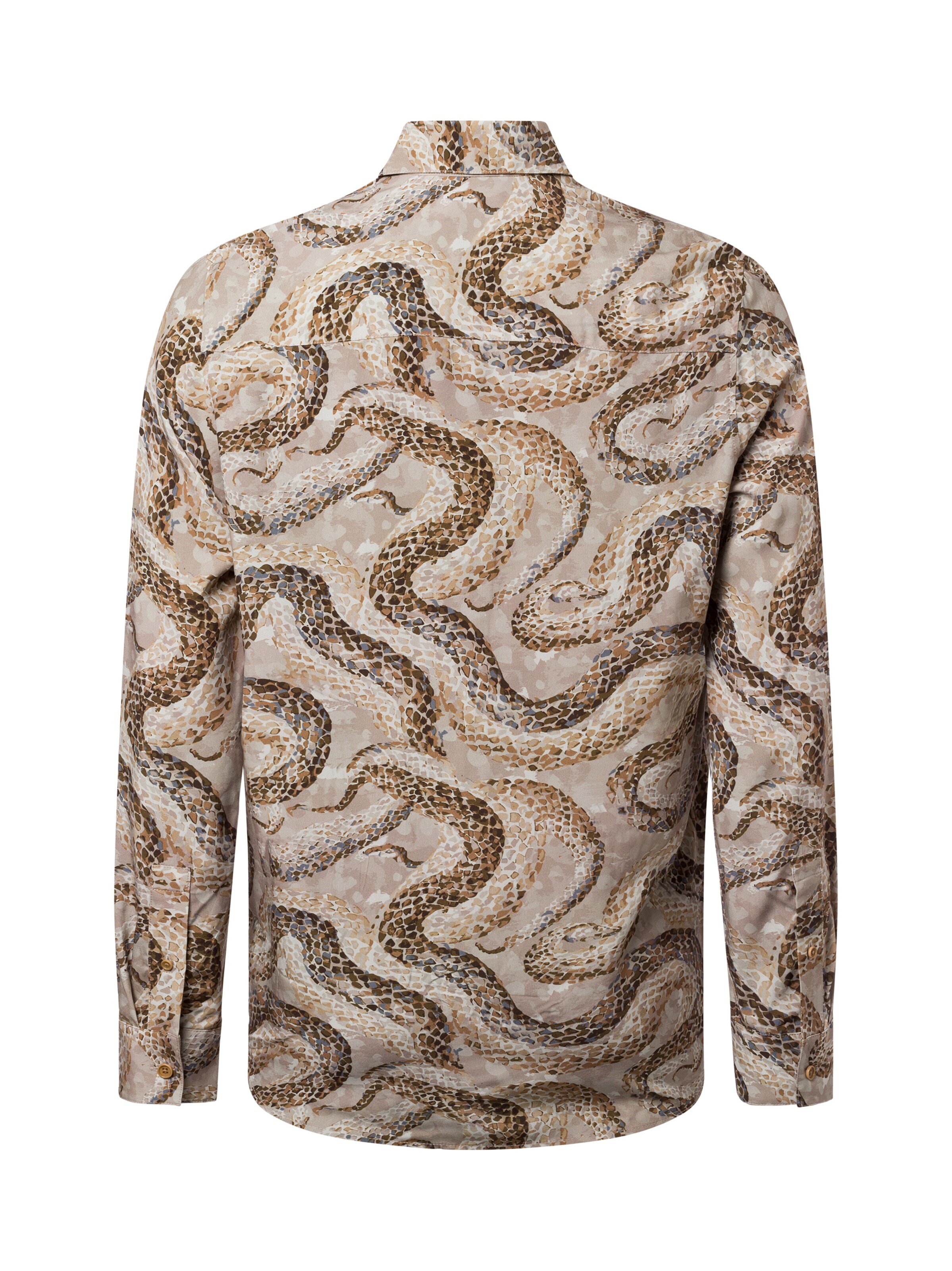 DRYKORN Comfort fit Overhemd 'Ramis' in Bruin