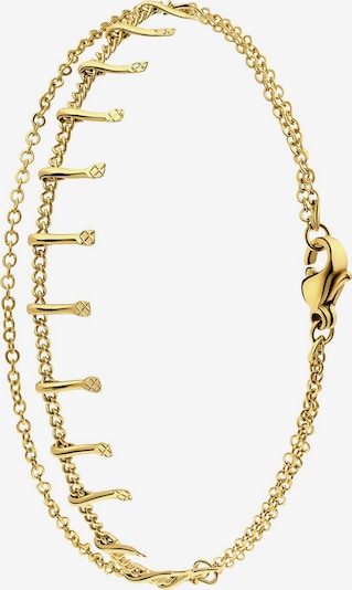 Lucardi Armband in gold, Produktansicht