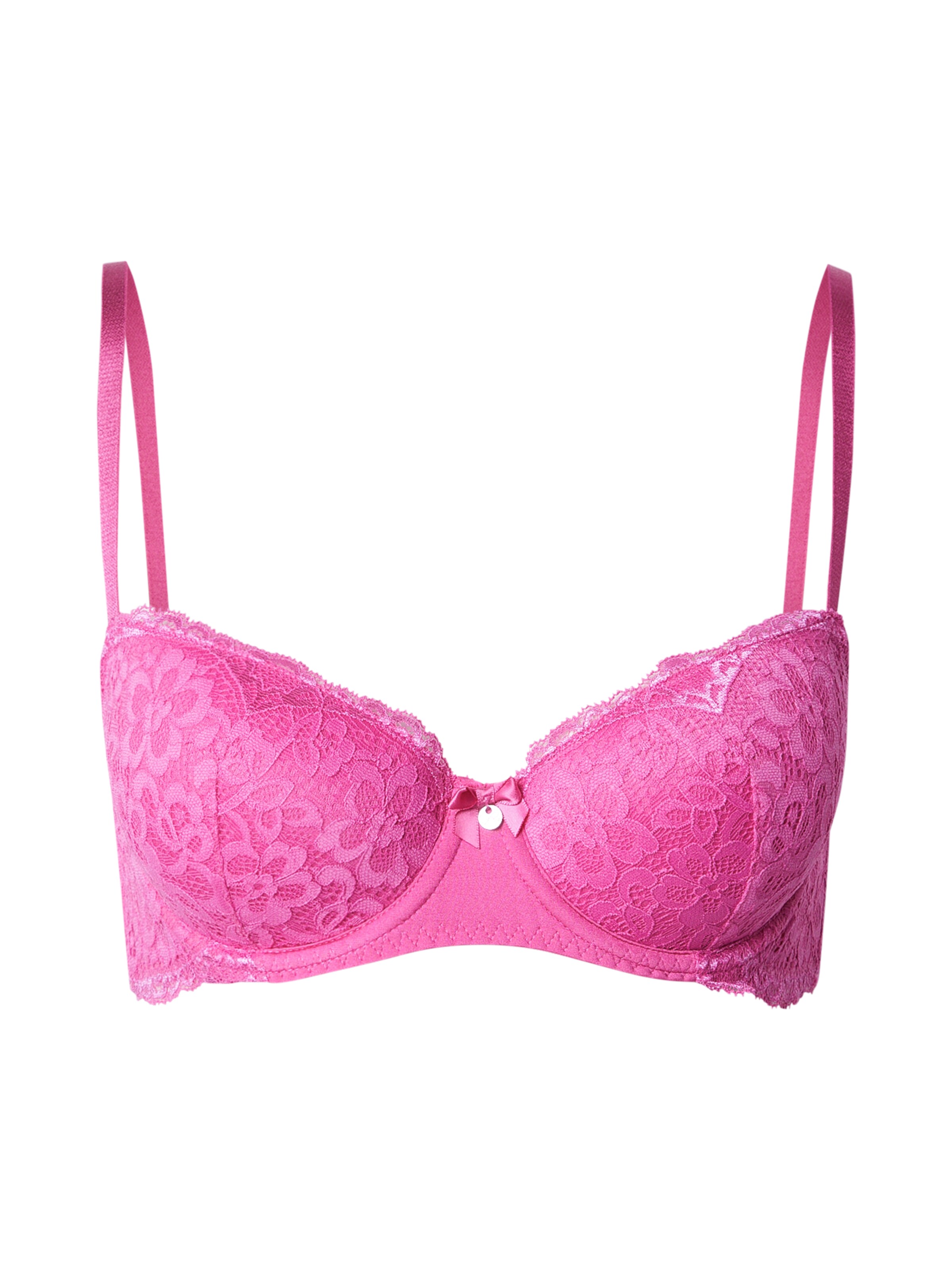 Hunkemöller T-shirt BH 'Marine' in Roze: voorkant