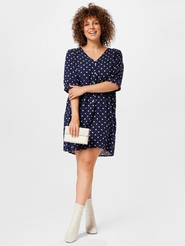 Zizzi Shirt Dress in Blue