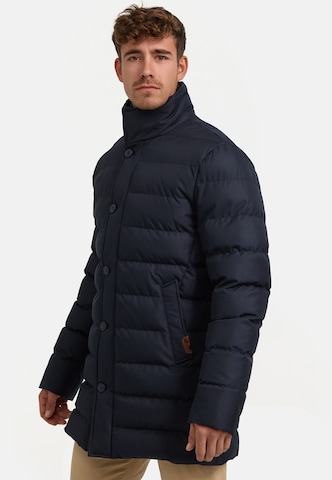 INDICODE JEANS Winter coat 'Wooding' in Blue