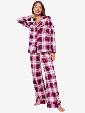Lipsy Pyjama in Rot: Vorderseite