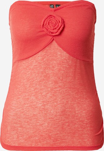 PIECES Top 'OLINA' in Red: front