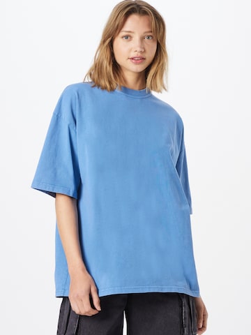 Warehouse Oversize t-shirt i blå: framsida