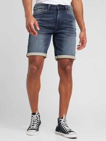 BRUNOTTI Slimfit Shorts 'Hangtime' in Blau: predná strana