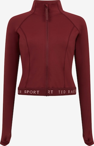 Veste de survêtement Ted Baker en rouge : devant