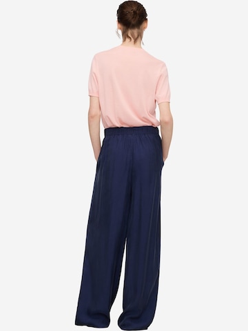 Adolfo Dominguez Wide leg Pants 'Palazzo' in Blue