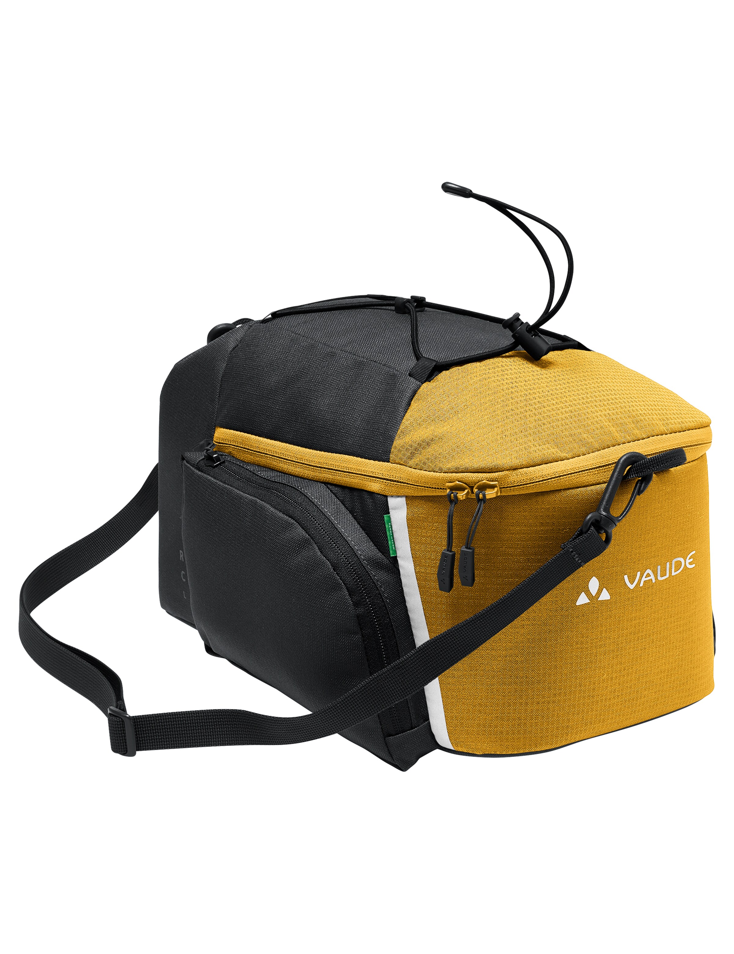 VAUDE Gepäckträgertaschen 'Cycle Rack' in Gelb: Vorderseite