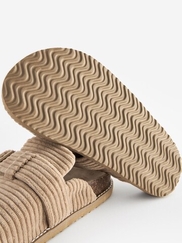 Next Slippers in Beige
