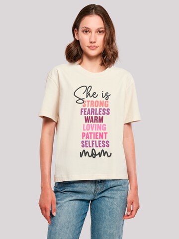 F4NT4STIC Shirt in Beige: front