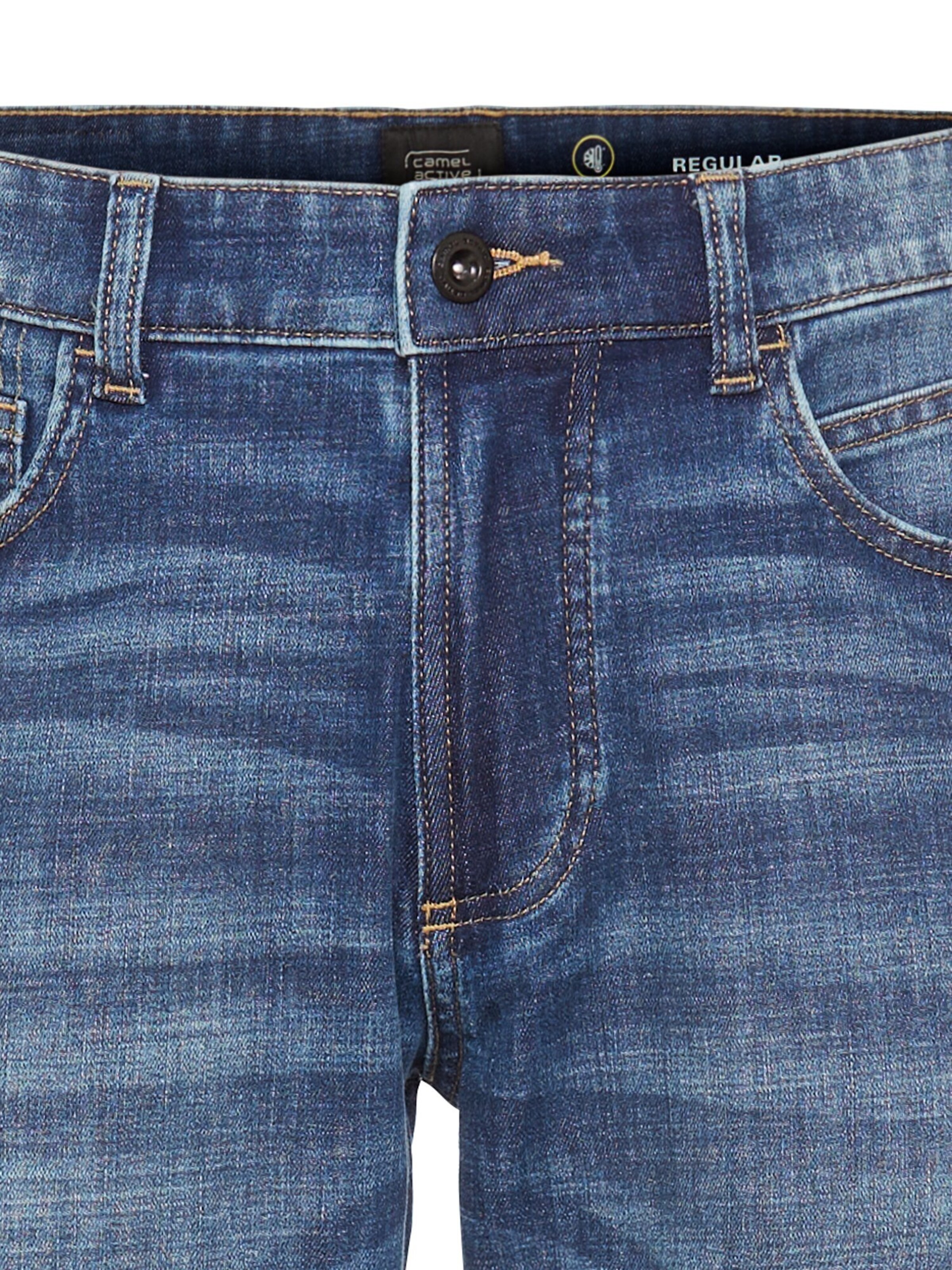 CAMEL ACTIVE Regular Regular Fit fleXXXactive® Cooling Jeans in Blau