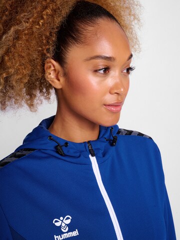Hummel Sportssweatjakke 'Authentic' i blå