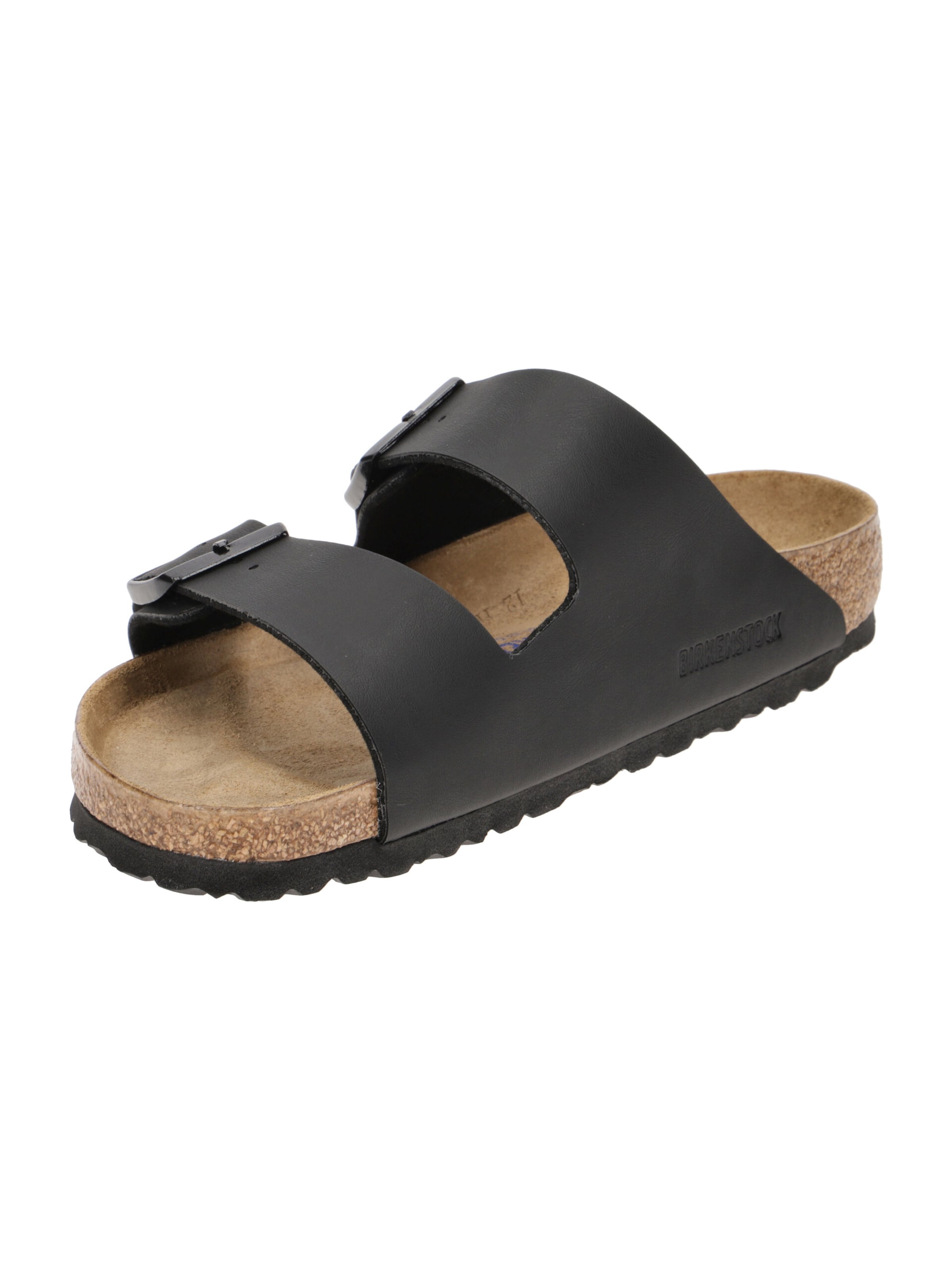 BIRKENSTOCK Pantolette in Schwarz