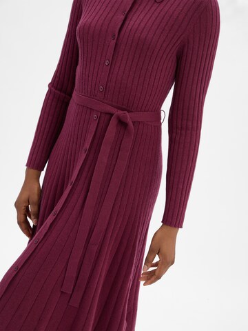 Ambiance Knitted dress in Red