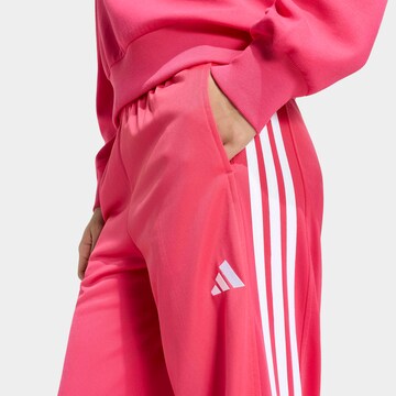 ADIDAS SPORTSWEAR Wide leg Workout Pants 'Dayready' in Pink