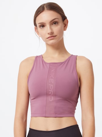 NIKE Sporttop in Lila